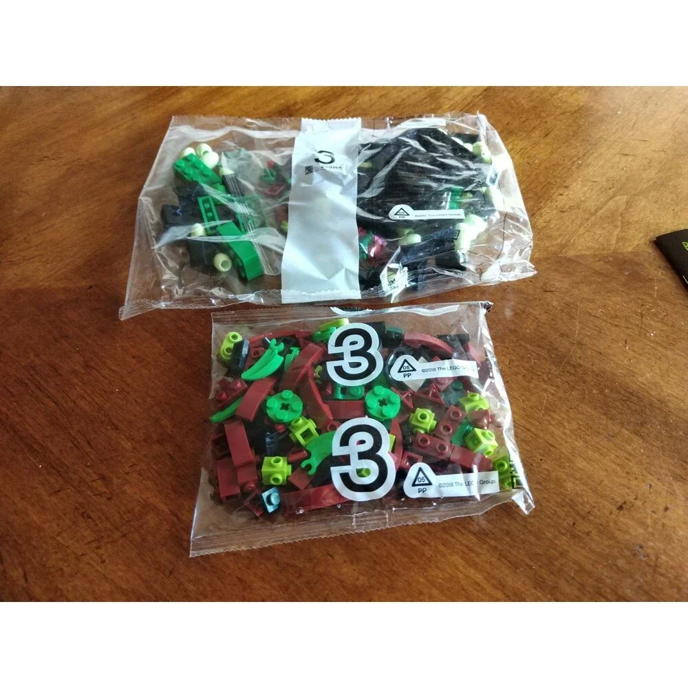 LEGO Icons 10309 Succulents - **Bag 3 Only** Red Echeveria, Ball Cactus, Burro's